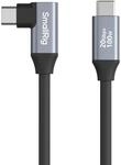 SMALLRIG USB C auf USB C Datenkabel, 60 cm (gerade auf abgewinkelt), Typ C 3.2...