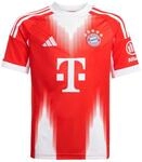 adidas Performance FC Bayern M&uuml;nchen Trikot Home 2025/2026 Kids rot, 176 Kinder