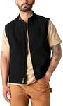 Dickies Dickies Gef&uuml;tterte Weste Sherpa Herren Arbeitskleidung, RINSED BLACK, M