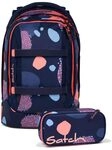 Satch pack Schulrucksack Set 2tlg. inkl. Schlamperbox (Coral Reef)