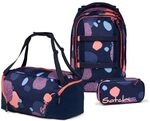 Satch Pack Schulrucksack Set 3tlg. inkl. Schlamperbox und Sporttasche (Coral Reef)