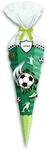 Ursus 9890003 - Schult&uuml;ten-Bastelset Easy Line mini Fu&szlig;ballspiel, Gr&uuml;n, 6-eckig,