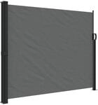 vidaXL Seitenmarkise Ausziehbar Anthrazit 160x500 cm