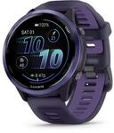 Garmin Unisex Forerunner 570-47 mm GPS-Uhr, imp Purple-Indigo Aluminium, 47mm