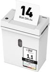 Aktenvernichter IDEAL Shredcat 8200 CC, 4 x 40 mm Partikelschnitt, Sicherheitsstufe