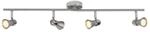 BRILLIANT Sanny LED Deckenstrahler 4-flammig Eisen/Chrom &ndash; moderner LED