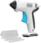 Black+Decker 3.6V Akku-Hei&szlig;klebepistole BCGL115 (kabellos, f&uuml;r Bastel-, Deko- &