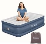 Bestway TriTech Luftbett mit integrierter Elektropumpe Single XL/Hi 191 x 97 x 51 cm,