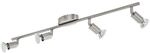 EGLO LED Deckenleuchte Buzz-LED, 4 flammige Deckenlampe, Deckenstrahler aus Metall in