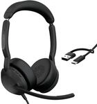 Jabra Evolve2 50 - USB-A/USB-C - schnurgebundenes Stereo Headset Zertifiziert f&uuml;r
