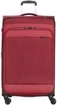 D&N Travel Line 9504-4-Rollen-Trolley L 76 cm erw. (Dark red)