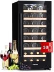 Klarstein Weink&uuml;hlschrank Freistehend, Kleiner Getr&auml;nkek&uuml;hlschrank Schmal, 1...