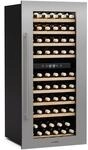 Klarstein Vinsider Duo Weink&uuml;hlschrank - 79 Flaschen, 2 Zonen, 5-22 &deg;C,