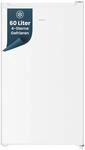 homeX FS1016-W Gefrierschrank Tiefk&uuml;hlschrank klein 60L Nutzinhalt wei&szlig; | 4-Sterne