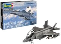 Revell Modellbausatz Lockheed Martin F-35A Lightning II &ndash; 1:72 Tarnkappenflugzeug,