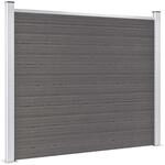 vidaXL Zaunelement Gartenzaun Sichtschutzzaun Lamellenzaun Windschutz Zaun