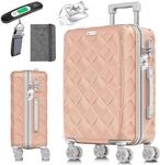 KESSER&reg; Reisekoffer 120L Koffer ABS Hartschalenkoffer mit Zahlenschloss, Kofferwaage