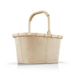 reisenthel carrybag frame cord sand &ndash; Stabiler Einkaufskorb mit viel Stauraum und
