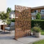 casa.pro Trennwand Bernalda Raumteiler 180 x 120 cm Balkonsichtschutz Outdoor...