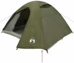 vidaXL Kuppel-Campingzelt 4 Personen Olivgr&uuml;n Wasserdicht, Zelt, wasserdichtes...