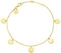 Purelei Kalea Armband &ndash; Elegantes, verspieltes Damen Armband mit Pl&auml;ttchen...