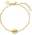 Purelei Elegantes Armband mit Sonnen-Anh&auml;nger &ndash; Edelstahl in Gold, Silber &