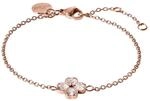 Purelei Cuore Armband &ndash; Elegantes Ankerketten-Armband mit Kleeblatt-Anh&auml;nger...