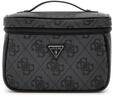 GUESS Toiletry Train Case Coal Logo