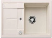 BLANCO METRA 45 S Compact | Granitsp&uuml;le aus SILGRANIT softwei&szlig; | Einbauart: Einbau