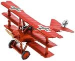 Metal Earth 3D Metallbausatz Flugzeug Tri-Wing Fokker Red Baron ab 14 Jahre
