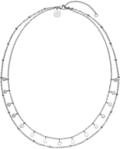 Purelei Doppelreihige Halskette Damen &ndash; Verstellbar 40&ndash;50 cm, Edelstahl in Gold,