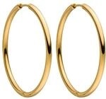 Purelei Echo Creolen Damen 40mm Wasserfeste Ohrringe Edelstahl Gold Silber Ros&eacute;gold