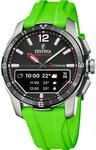 Festina Hybrid Smartwatch Herren - Kautschukarmband - Schritte, Musik,