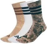 adidas Unisex Stonewash Crew Socken, 3 Paar