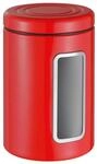 WESCO Vorratsdose Classic Line in der Farbe rot, pulverbeschichtetes Stahlblech, 2