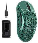 ATTACK SHARK R5 Ultra Carbonfaser HyperSpeed Kabellose Gaming-Maus, 39g ultraleichte