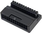 Sujurio ATX 24-polig, 90 Grad, Steckdosenadapter, Hauptkarte, Stromkabel,...