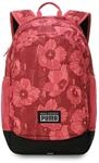 PUMA PUMA Academy Backpack, Unisex-Kinder Rucksack, Intense Red-Floral AOP, OSFA -