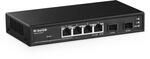 MokerLink 4 Port 2.5G Managed Switch mit 2 Port 10G SFP+ Slot, 4 x 2.5Gigabit Base-T