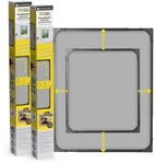EASYmaxx Insect Protect | Teleskop-Insektenschutzgitter | Fliegengitter Fenster | mit
