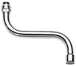 GROHE S-Auslauf, Ausladung 150 mm, Silber
