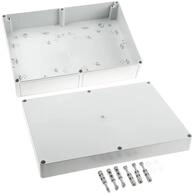 Rittal PK &ndash; Box Polycarbonat PK 360 x 254 x 111 Deckel blickdicht