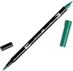 Tombow ABT-346 Fasermaler Dual Brush Pen mit zwei Spitzen, sea green, 1 St&uuml;ck (1er