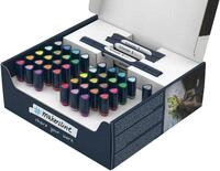 Schneider 040 Paint-It Twinmarker Set V1 (Brush Tip & 1,0 mm Rundspitze,