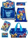 Familando - Schulranzen Set - 6-teilig mit Sporttasche - Transformers -...