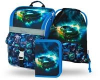 Baagl Schulranzen Jungen Set 3 Teilig, Zippy Schultasche f&uuml;r 1. Klasse, Grundschule