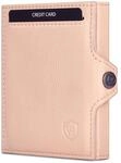 VON HEESEN Slim Wallet mit XL M&uuml;nzfach & RFID-Schutz - Mini Geldb&ouml;rse Herren &
