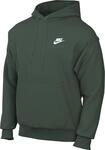 Nike Herren Club Kapuzenpullover, Fir/Fir/White, M