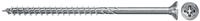 fischer PowerFast II CZP 6,0 x 300, Spanplattenschraube (50 Stk.) mit Teilgewinde,