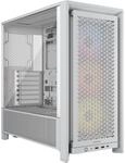 CORSAIR Frame 4000D RS ARGB Modulares Mid-Tower ATX PC-Geh&auml;use &ndash; Wei&szlig;